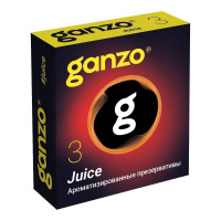 Презервативы GANZO Juice Black Edition №3 ароматизированные -1 уп (3 шт)