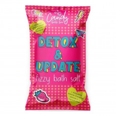 Шипучая соль для ванн Candy bath bar «Detox & Update» 100 г