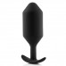 Профессиональная пробка для ношения B-vibe Snug Plug 6 черная