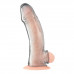 Прозрачная насадка на пенис 6,25in Transparent Penis Enhancing Sleeve Extension