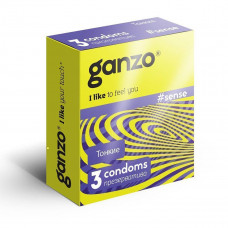 Презервативы GANZO Sense №3 тонкие -1 уп (3 шт)