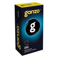 Презервативы GANZO XXL Black Edition №12 увеличенного размера -1 уп (12 шт)