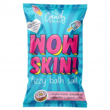 Шипучая соль для ванн Candy bath bar «Wow Skin» 100 г