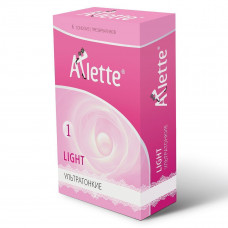 Презервативы ультратонкие «Arlette» Light 1 уп (6 шт)