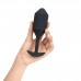 Профессиональная пробка для ношения с вибрацией черная B-Vibe Vibrating Snug Plug 4