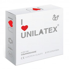 Ультратонкие презервативы Unilatex® 1 уп (3 шт)
