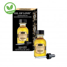 Согревающее масло для эрогенных зон Oil of Love vanilla creme 22 мл