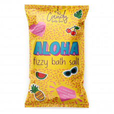 Шипучая соль для ванн Candy bath bar «Aloha» 100 г