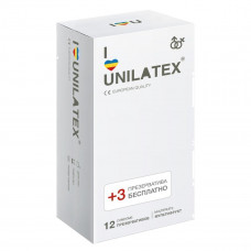 Мультифруктовые презервативы Unilatex® Multifruit 1 уп (12+3 шт)