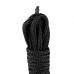 Нейлоновая черная веревка Black Bondage Rope 5 м для связывания