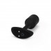Профессиональная пробка для ношения с вибрацией черная B-Vibe Vibrating Snug Plug 2