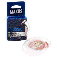Презервативы в пластиковом кейсе классические MAXUS AIR Classic №3