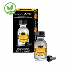 Согревающее масло для эрогенных зон Oil of Love coconut pineapple 22 мл