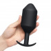 Профессиональная пробка для ношения B-vibe Snug Plug 7 черная