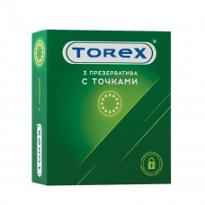 Презервативы со стимулирующими точками Torex, 3 шт