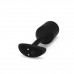 Профессиональная пробка для ношения с вибрацией черная B-Vibe Vibrating Snug Plug 4