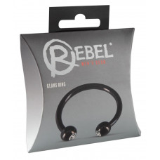 Rebel Насадка-кольцо Glans Ring с  шариками металл