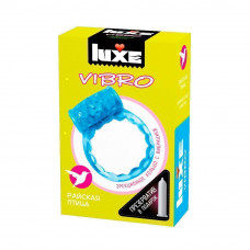 Luxe VIBRO Виброкольцо + презерватив Райская птица 1шт.
