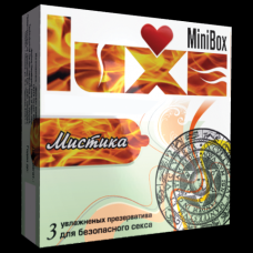 Презервативы с пупырышками Мистика - Luxe Mini Box, 3 шт