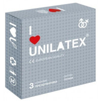Презервативы Unilatex Dotted, 3 шт