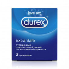 Презервативы DUREX EXTRA SAFE*3*