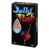 Sagami Jelly Push - презервативы с дозатором лубриканта, 19 см