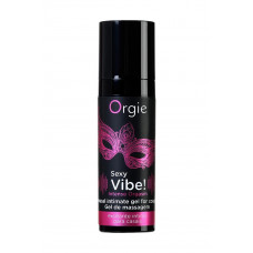 Orgie Sexy Vibe Intense Orgasm - возбуждающий гель с разогревающим и охлаждающим эффектом, 15 мл
