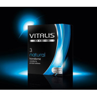 Vitalis premium №3 Natural, Презервативы (3 шт)