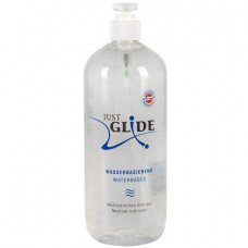 Вагинальная смазка на водной основе немецкого качества JustGlide, 1 л