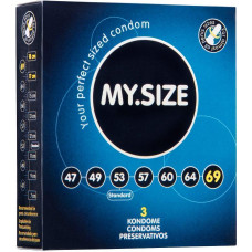 Презервативы MY.SIZE - 6.9 см, 3 шт.
