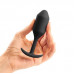 Пробка для ношения с вибрацией - B-Vibe Vibrating Snug Plug 2, 11х3.1 см