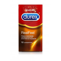 Очень тонкие презервативы Real Feel от Durex, 12 штук