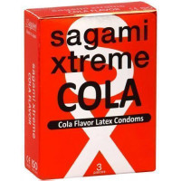 Sagami №3 Xtreme Cola - японские презервативы с ароматом кока-колы, 19 см