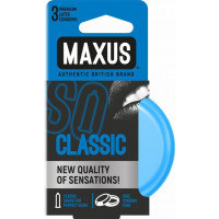 Maxus Classic - классические презервативы, 3 шт