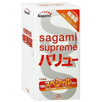 Классические презервативы Supreme - Sagami, 24 шт