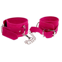 Розовые наручники Pink Wrist Cuffs