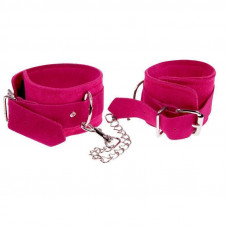 Розовые наручники Pink Wrist Cuffs