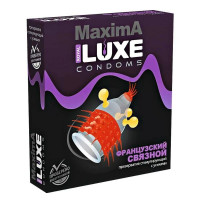 Презервативы с усиками Maxima Французский Связной - Luxe, 1 шт.