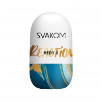 Svakom Hedy X Reaction - Мастурбатор-яйцо, 9х5 см