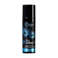 Orgie Sexy Vibe Liquid Vibrator - возбуждающий гель с вибрирующим эффектом, 15 мл