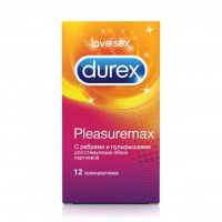 Презервативы Durex Pleasuremax  (12шт)