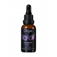 Orgie Orgasm Drops - возбуждающий гель для женщин с разогревающим эффектом, 30 мл