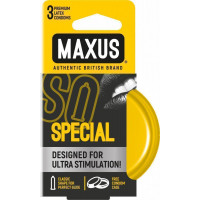 Maxus Special - презервативы точечно-ребристые, 3 шт
